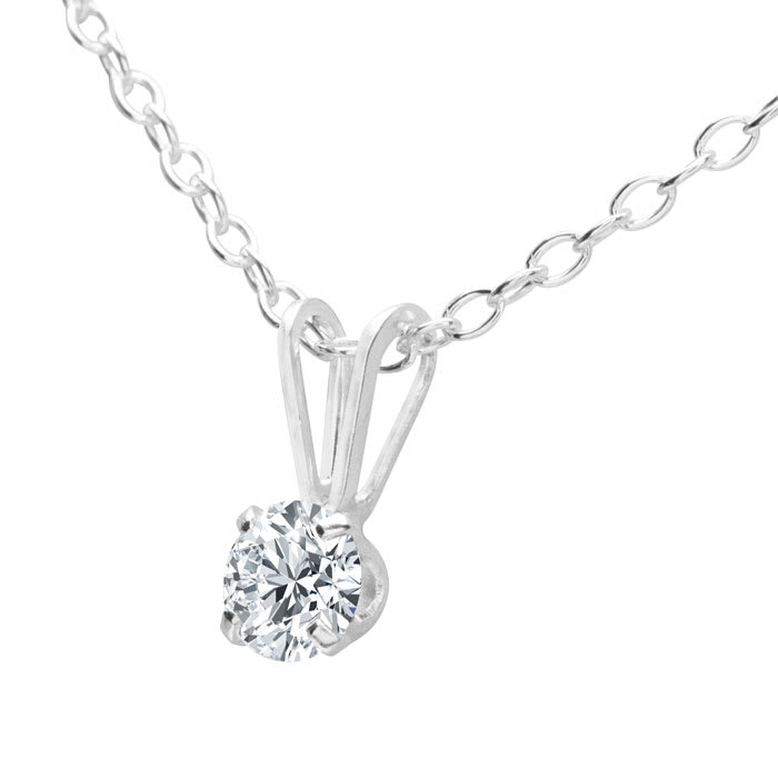 1 Carat Lab-Grown Diamond Earrings & Necklace Set Crafter In Gold