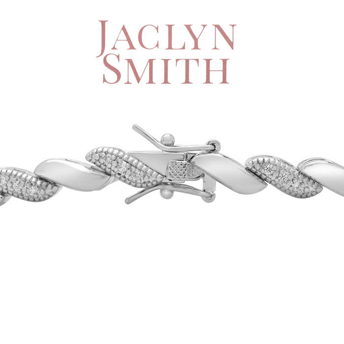 Jaclyn Smith 1 Carat Moissanite Bracelet, 7 Inches