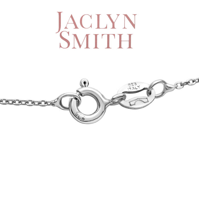 Jaclyn Smith 2 Carat Moissanite Solitaire Necklace In White Gold With Free Chain