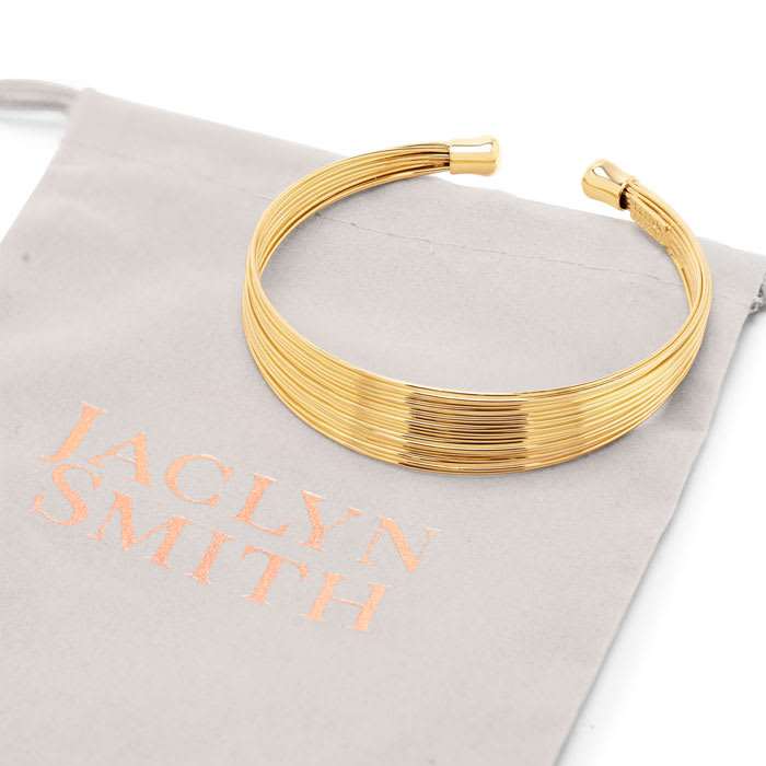 Jaclyn Smith Gold Cuff Bracelet