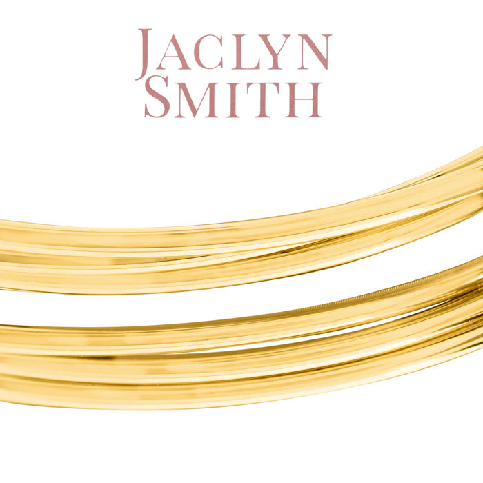 Jaclyn Smith Split Gold Cuff Bracelet