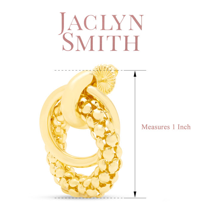 Jaclyn Smith Refined Drop Earrings In Gold