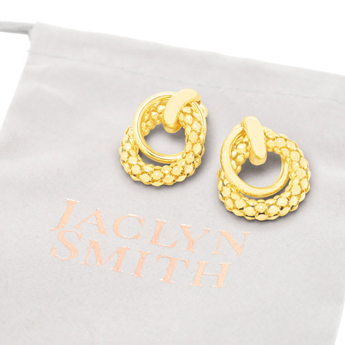 Jaclyn Smith Refined Drop Earrings In Gold