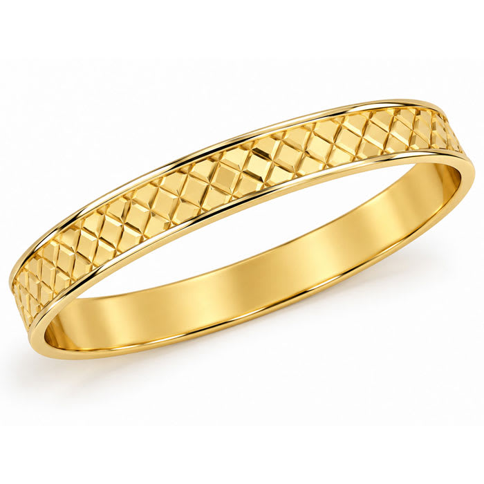 Draper James Woven Gold Bangle