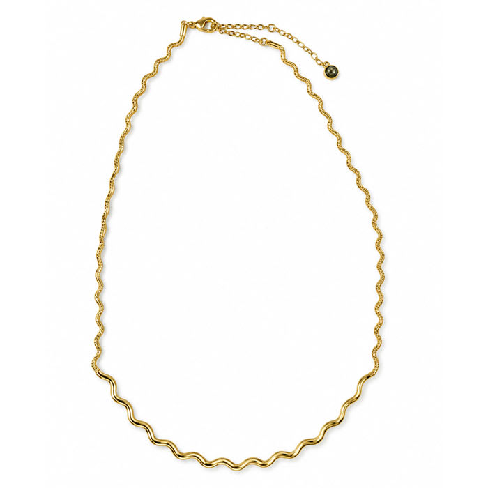 Draper James Gold Ripple Necklace