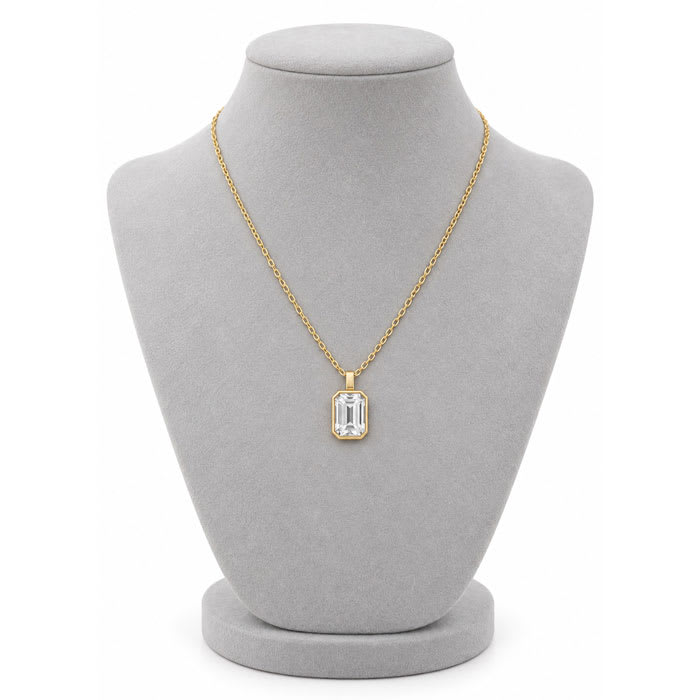 Martha Stewart Everyday Crystal Gemstone Pendant Necklace, Diamond