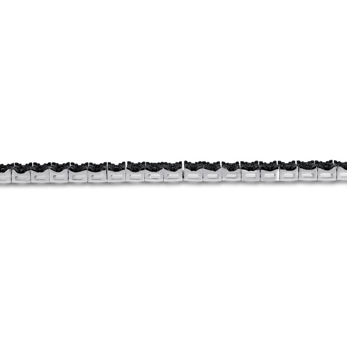 1ct Black Diamond Tennis Bracelet

