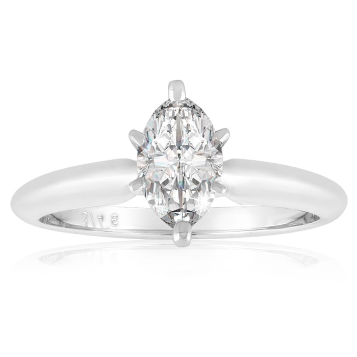 3 4 carat diamond marquise solitaire Clearance