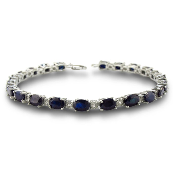 15ct Sapphire and Diamond Bracelet
