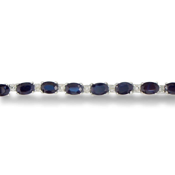 15ct Sapphire and Diamond Bracelet
