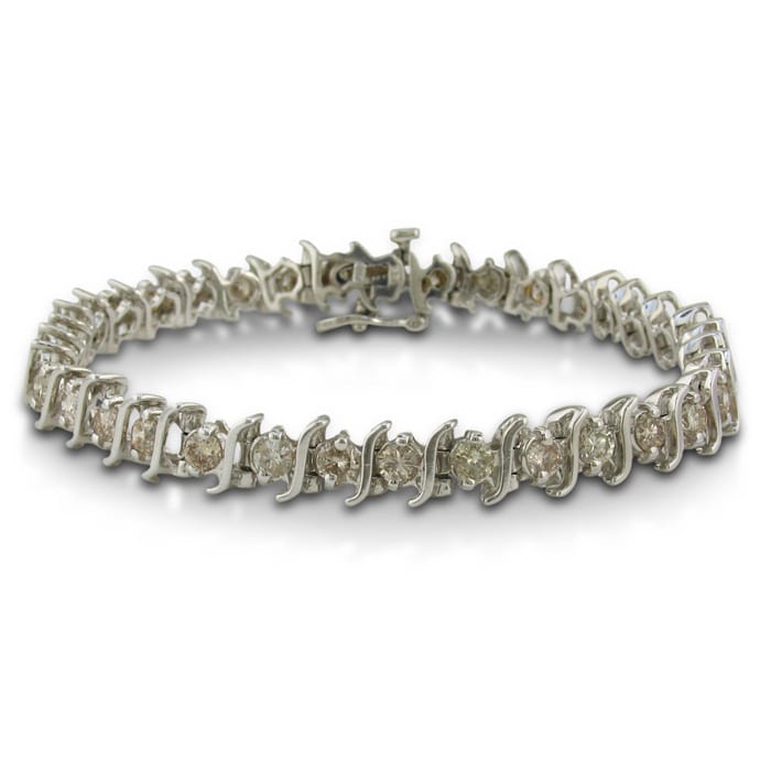 S shaped tennis deals bracelet