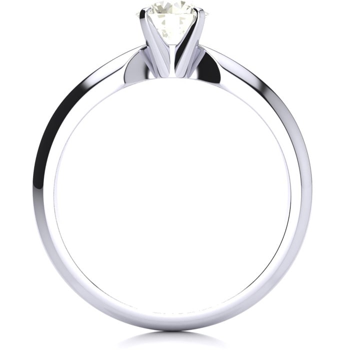 18K White Gold 3/4 Carat Diamond Engagement Ring