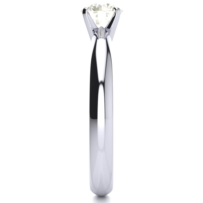 18K White Gold 3/4 Carat Diamond Engagement Ring