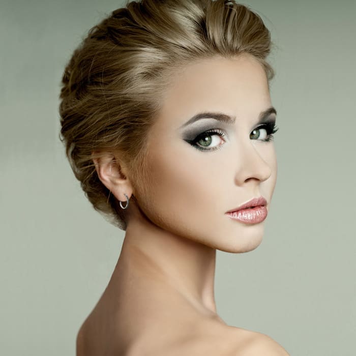 1/4ct Black Diamond Hoop Earrings.  Very Popular Full Hoop!