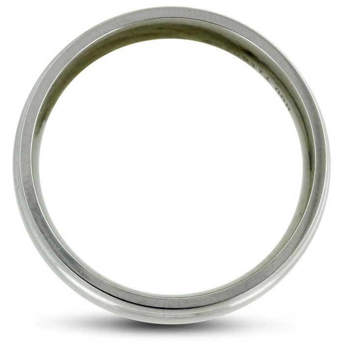 8mm Matte Finish Titanium Wedding Band
