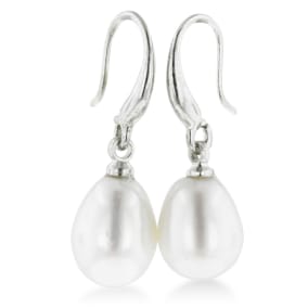 Pearl Drop Earrings With 8-9MM Freshwater Pearls