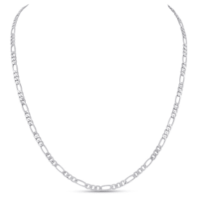 Stainless Steel 18 Inch Figaro Chain