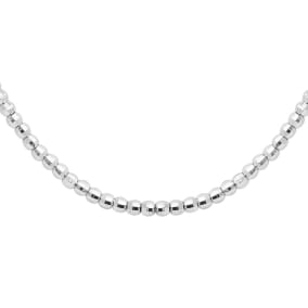 Sterling Silver Adjustable Delicate Bead Bracelet