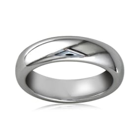 5mm Comfort Fit Tungsten Wedding Band
