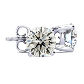 Huge Diamond Stud Earrings | SuperJeweler