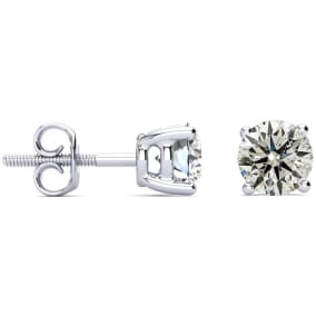14k gold long post earrings deals