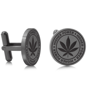 Octavius HIGH-er Power Cufflinks, Gunmetal