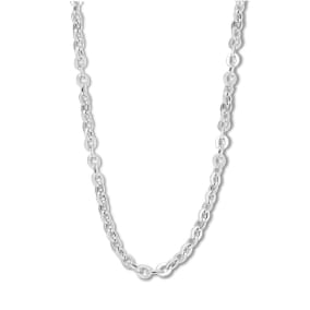 925 Sterling Silver Forzentina 5mm Chain Necklace, 20 Inches