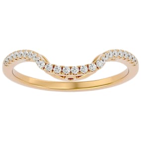 1/4 Carat Diamond Wedding Band In 14 Karat Yellow Gold