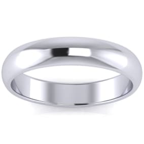 SuperJeweler Is #1 For Thumb Rings. Popular 14K White Gold 4MM Unisex Thumb Ring In Sizes 6 to 13 With Free Engraving