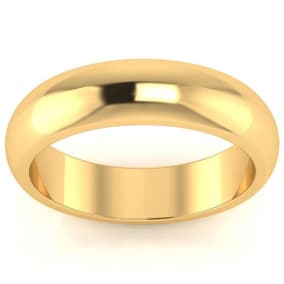 SuperJeweler Is #1 For Thumb Rings. Popular 14K Yellow Gold 5MM Unisex Thumb Ring In Sizes 6 to 13 With Free Engraving