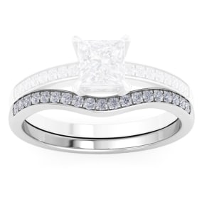 1/5 Carat Diamond Band 14K White Gold