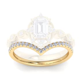 1/3 Carat Diamond Band 14K Yellow Gold