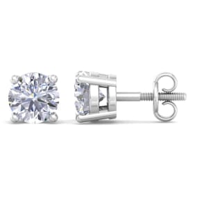 Amazing lab grown diamonds are finally available at the SuperJeweler price!  Check out these 3 Carat Diamond Stud Earrings In 14 Karat White Gold at the lowest price anywhere!