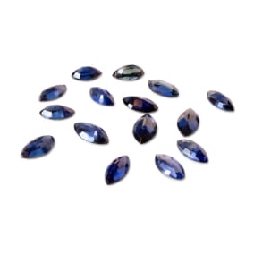 Previously Owned 5x2.5mm Marquise Shape Sapphire Gemstones, 3 Carats