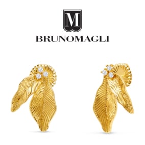 Bruno Magli Chiara Gold Earrings
