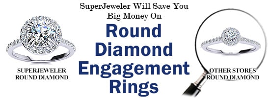 SuperJeweler Will Save You Big Money On Round Diamond Engagement Rings