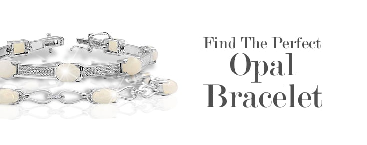 Opal bracelet | October Birthstone| SuperJeweler.com
