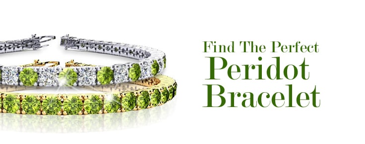 peridot bracelet | August Birthstone| SuperJeweler.com