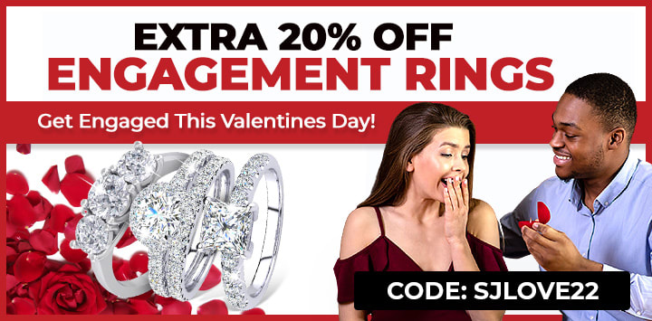 Extra 20% Off Engagement Rings - Get Engaged This Valentines Day! - Code:SJLove22 