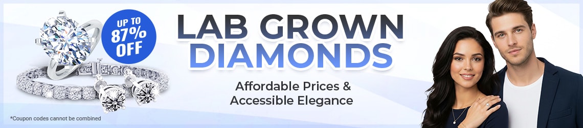 Finest  Lab Diamonds - Affordable Prices & Accessible Elegance - Up to 87% Off - Shop Now!