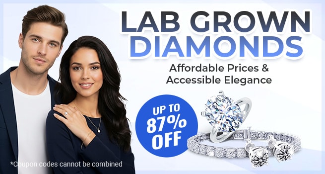 Finest  Lab Diamonds - Affordable Prices & Accessible Elegance - Up to 87% Off - Shop Now!