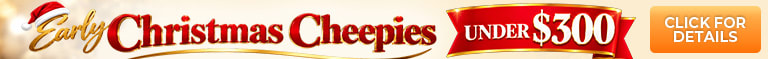 Early Christmas Cheepies - Extremely Low Cost Jewelry under $300 - Shop Now!