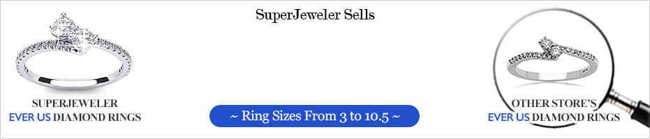 SuperJeweler Sells Bigger Better Ever Us Two Stone Diamond Rings In So Many Beautiful Styles! Ring Sizes From 3 to 10.5