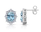Aquamarine Earrings: Dangle or Stud | Your Choice