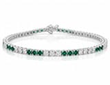 Emerald Bracelets: May Birthstone Charm