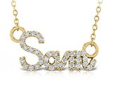 Diamond Name Necklace