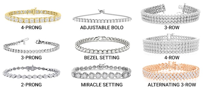 What Are the Tennis Bracelet Setting Types That Are Always on Trend?