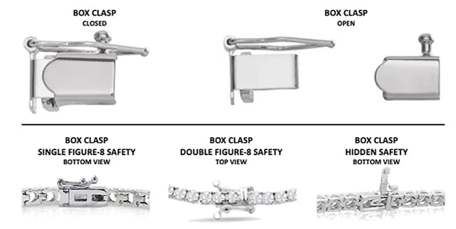 Best Clasp for Your Lab Grown Diamond Tennis Bracelet