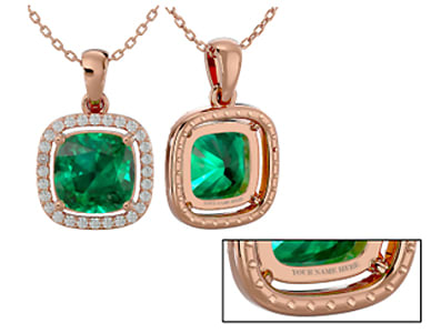 Personalize Your Emerald Necklaces