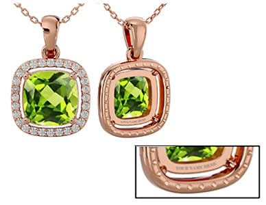 Personalize Your Peridot Necklace